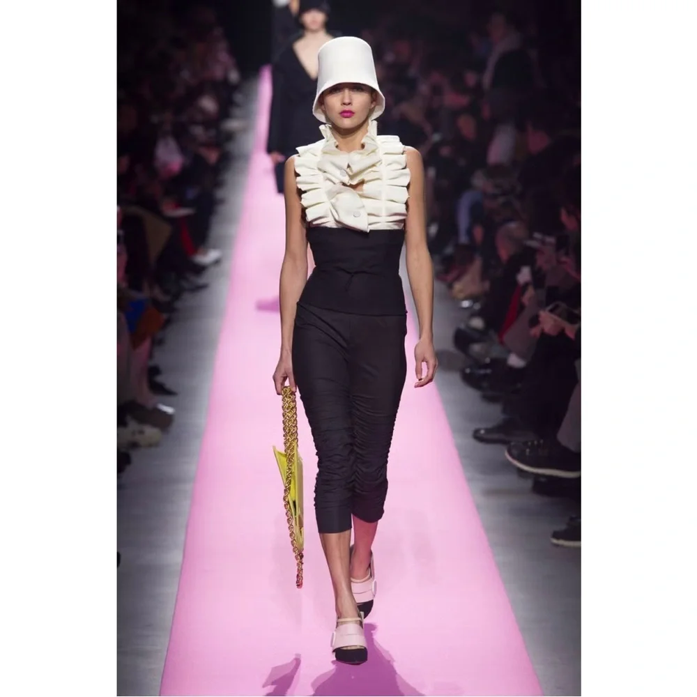 New! JACQUEMUS • Le Corsaire Fronce Trouser Pants in Dark Grey - Picture 15 of 16